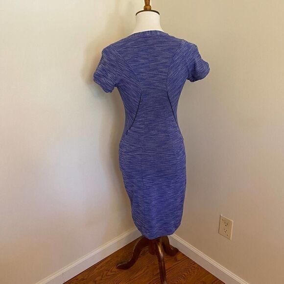 Lululemon & Go Where To Dress Space Dyed Heathered Blue Size 4 - Picture 2 of 4